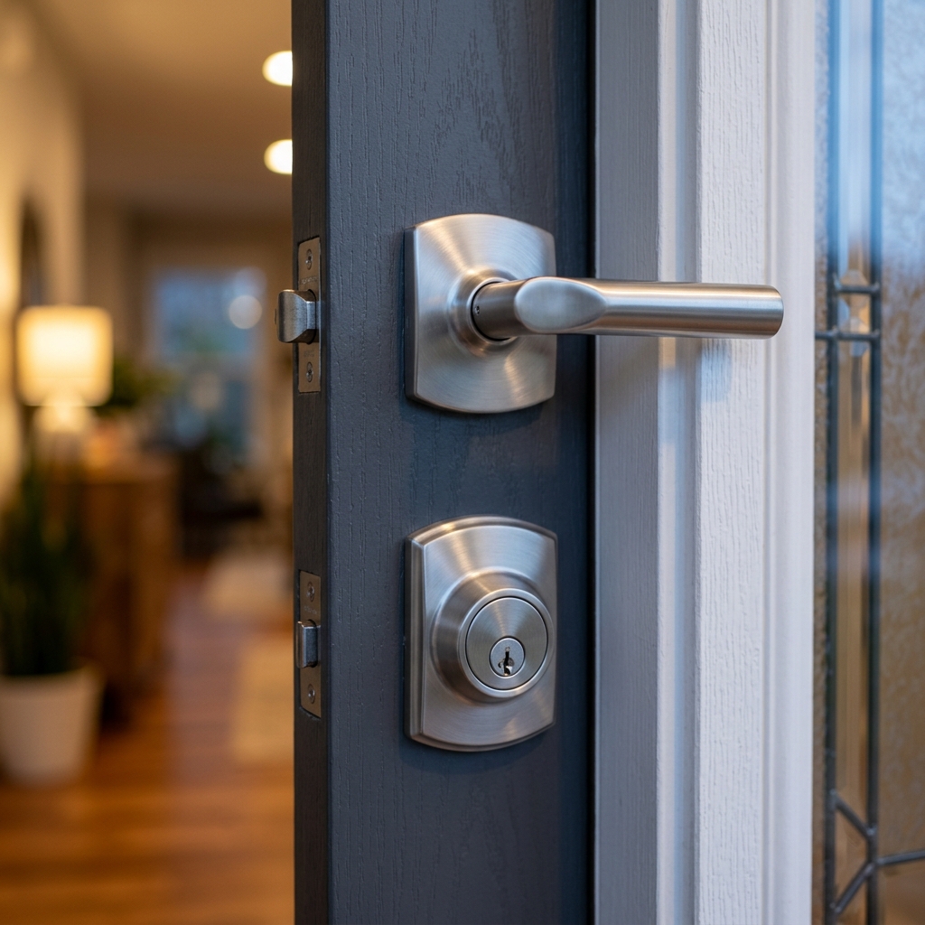 Residential Locksmith front door lock cylinder